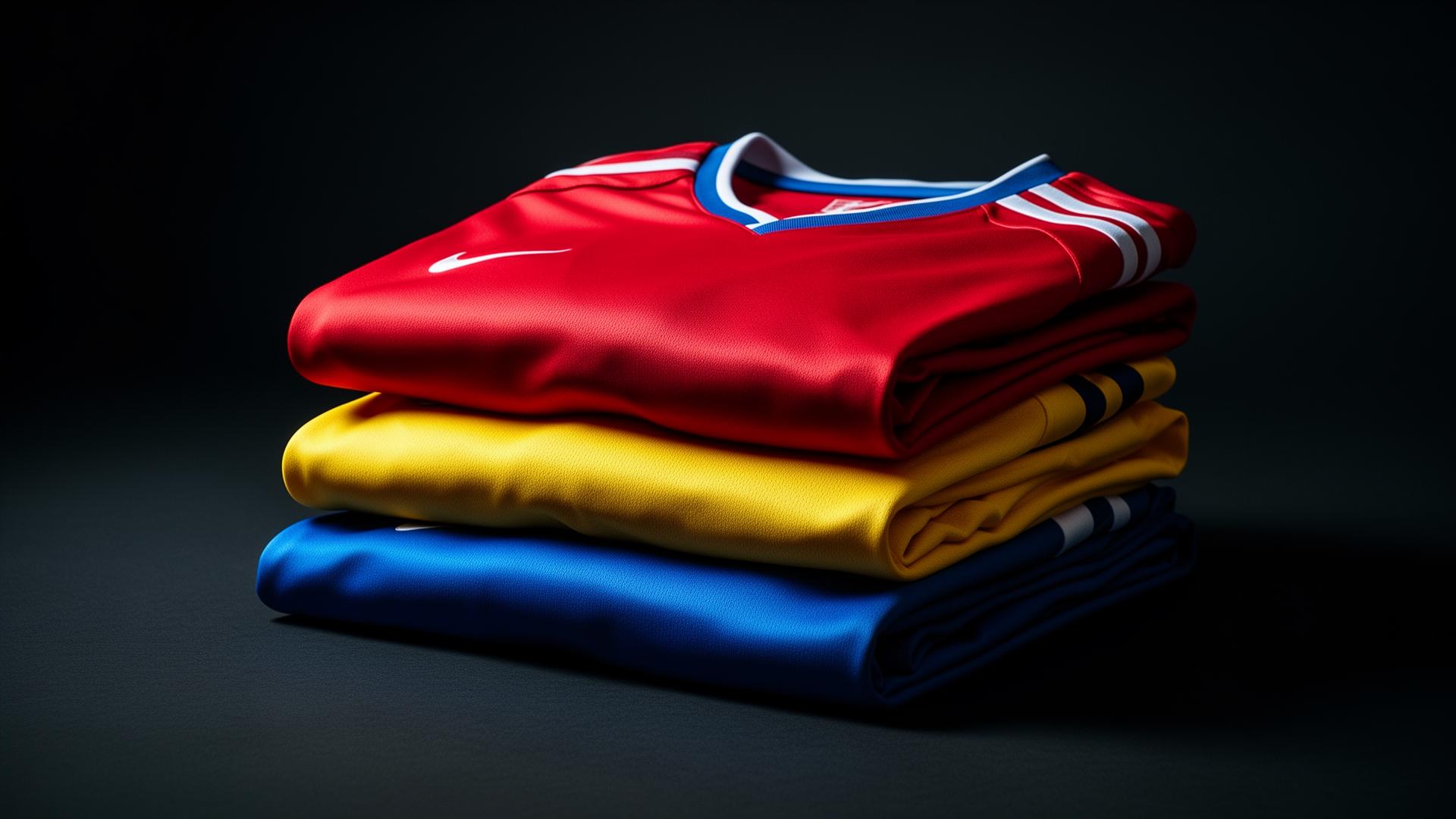 Promoção leva 3 paga 2 em camisolas de futebol